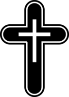 line grunge cross christian crucifix religion icon png