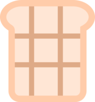 icône de tranche de pain png