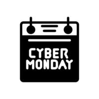 cyber monday icon vector