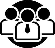 solid icon for disciplinary vector