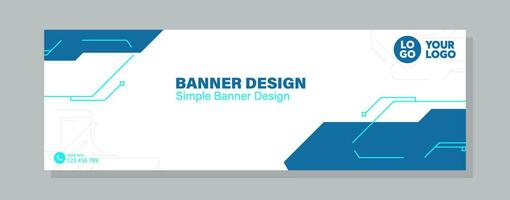 Modern banner in futuristic style.web banner templates, information protection, big data, Scientific, technology and technical concept. vector