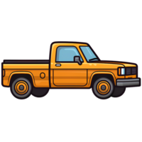 pickup car cartoon ai generative png