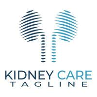 Kidney care and health vector