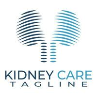 Kidney care and health vector