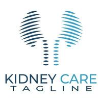 Kidney care and health vector