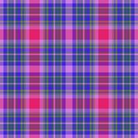 Fabric texture plaid of textile background seamless with a tartan pattern check vector. vector