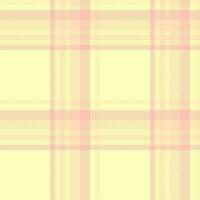 Tartan seamless textile of pattern fabric plaid with a check vector texture background.