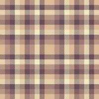 Fabric check seamless of vector textile background with a pattern plaid texture tartan.