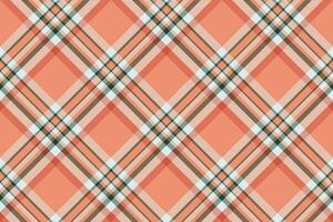 Tartan plaid background, diagonal check seamless pattern. Vector fabric texture for textile print, wrapping paper, gift card, wallpaper.