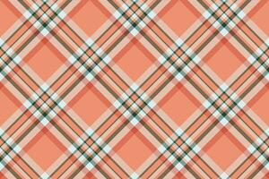 Tartan plaid background, diagonal check seamless pattern. Vector fabric texture for textile print, wrapping paper, gift card, wallpaper.