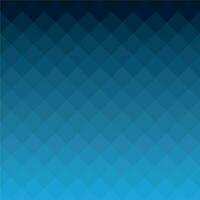 Blue modern gradient background of rhombuses dark to light color vector
