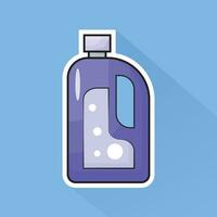 Illustration Vector of Detergent in Flat Design