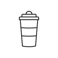 cup icon vector