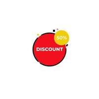 Discount Label Template Vector Illustration Design. Super Sale