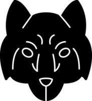 Arctic wolf Vector Icon Design