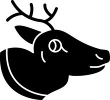 Reindeer Vector Icon Design