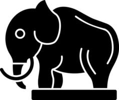 diseño de icono de vector de mamut