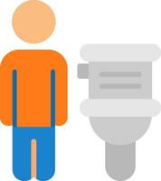 Restroom Vector Icon Design