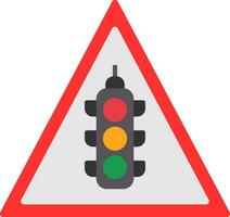 Traffic Sign Vector Icon Design