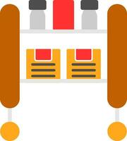 Trolley Vector Icon Design