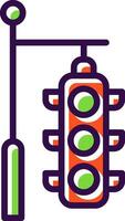 Traffic Lights Vector Icon Design