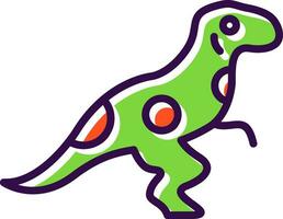 Dinosaur Vector Icon Design