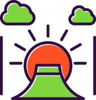 Fuji Vector Icon Design