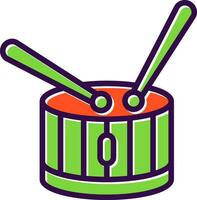 Drum Vector Icon Design