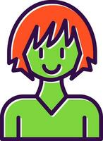 Manga Vector Icon Design