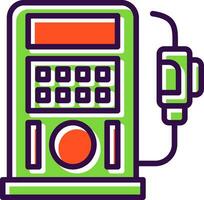 Fuel pump Vector Icon Design