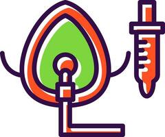 Oxygen Mask Vector Icon Design