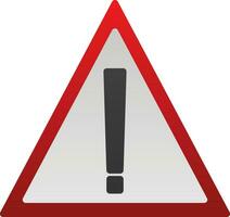 Alert Vector Icon Design