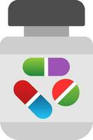 Pills Vector Icon Design