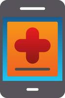 Medical App Vector Icon Design
