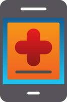 Medical App Vector Icon Design