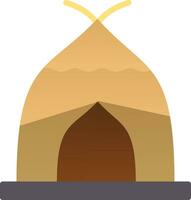 Tent Vector Icon Design