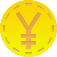 Japanese yen Vector Icon Design