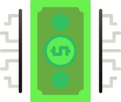 digital dinero vector icono diseño
