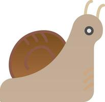 Snail Vector Icon Design