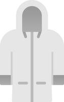Raincoat Vector Icon Design