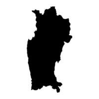 coquimbo región mapa, administrativo división de Chile. vector