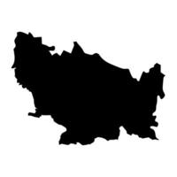 nuble región mapa, administrativo división de Chile. vector