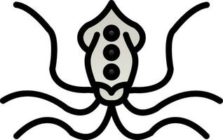 Squid Vector Icon Design