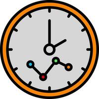 diseño de icono de vector de reloj