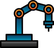 Robot arm Vector Icon Design