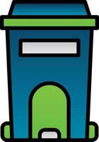 Bin Vector Icon Design