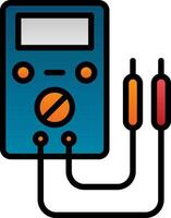 Voltmeter Vector Icon Design