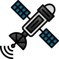 Space station Vector Icon Design