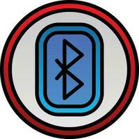 diseño de icono de vector de bluetooth