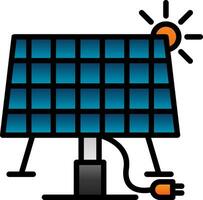 Solar energy Vector Icon Design